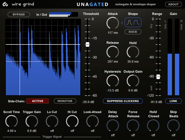 Unagated user interface