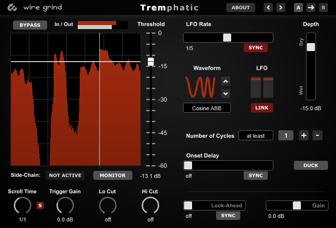 Tremphatic screenshot
