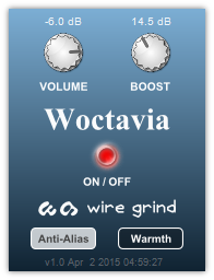 Woctavia user interface
